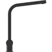 Ideal standard Robinet de cuisine Ceralook bec haut, saillie 225mm BC174XG noir