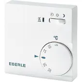 Eberle RTR-E 6726, Thermostat, Blanc
