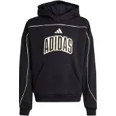 Adidas Stadium Lettering Hoodie Noir 11-12 Years Enfants