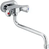 Kludi STANDARD mitigeur d'évier mural DN 15