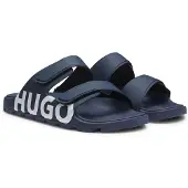 HUGO Evander 10271706 Slides Bleu EU 41 Homme