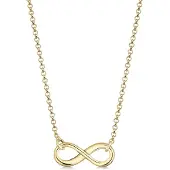 Elli PREMIUM Chaîne 'Infinity' or