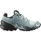 Salomon Chaussure de course 'Speedcross 6' bleu clair / blanc