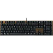 Cherry KC 200 MX - Taille complète (100%) - filaire - USB - Commutateur mécanique - AZERTY - noir - Bron