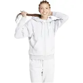 Adidas Veste de survêtement 'Essentials' gris clair / blanc