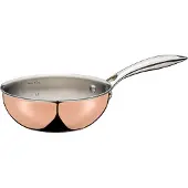 Spring Sauteuse Culinox Line ø20cm, Poêle + casserole, Cuivre