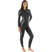 Seac Sub M.lungo Invidia 3 Mm Woman Diving Wetsuit Noir M Femme