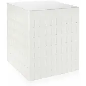 Kartell tabouret EUR (Blanc - techno-polymères termoplastique)