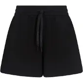 Armani Exchange pour femme. XW000838AF13397UC001 Short noir basique (S), Casuel, Viscose