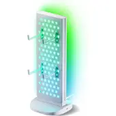 Nanoleaf Pegboard Desk Dock weiss (USB-C, 4 ports), Station d’accueil + hub USB, Blanc