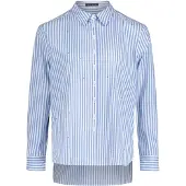 Betty Barclay Chemisier bleu clair / blanc