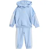 Adidas Survêtement 'Essentials' bleu clair / blanc