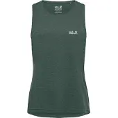 Jack Wolfskin Wildtrail Sleeveless T-shirt Vert L Femme