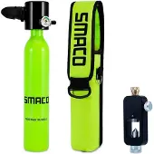 Smaco S300 Air Tank 0.5l Scuba Tank Vert