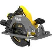 Stanley Scie Circulaire 190 mm Brushless - Lithium 18V - Sans Batterie - Rail Compatible - SFMCS551B-XJ FATMAX V20