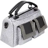 FELIPA Sacs à main gris foncé / argent