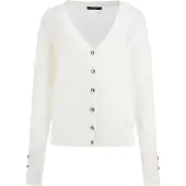 GUESS Cardigan 'Zena' blanc cassé