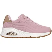 SKECHERS Uno Gen1 Sneakers Laag - Roze - Maat 34