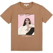 Garcia femme T-shirt, XL, Brun