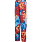 Adidas Pantalon de sport 'x Farm Rio House Of Tiro' bleu / bleu clair / orange / rouge carmin
