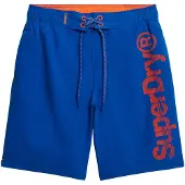Superdry Boardshorts indigo / rouge