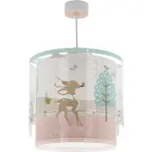 DALBER Lampe suspendue chambre d'enfant Loving Deer