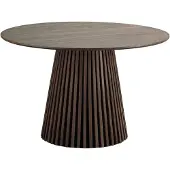 Ebuy24 Osaka table à manger Ø120cm fumé.