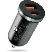EverActive Car charger CC-30Q USB+ USB-C QC 3.0 PD 35W