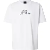 G-Star T-shirt Multi Technique Graphic Relaxed - Blanc - Hommes
