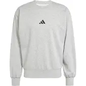 Adidas Sweat de sport 'FEELCOZY' gris chiné / noir