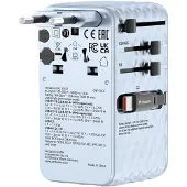 Verbatim Adaptateur Voyage 70W Bleu
