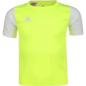 Adidas T-Shirt fonctionnel 'Estro 19' citron vert / blanc