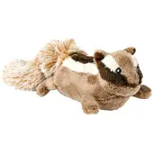 Trixie peluche écureuil rayé 28cm chien
