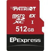 Patriot Memory Carte microSDXC Express Patriot EP 512 Go 800/600 Mo/s U3
