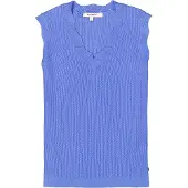 Garcia D50042 Sleeveless Blouse Bleu M Femme