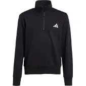 Adidas Essentials Half Zip Sweatshirt Noir 15-16 Years Enfants