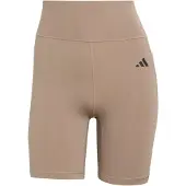 Adidas Sport Shorts Malla corta Optime Essentials Stash Pocket 7-Inch marrón mujer pour Femme