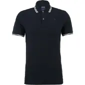 G-Star Dunda Slim Stripe Short Sleeve Polo Bleu S Homme
