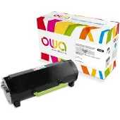 Prime Inventions OWA Toner K16025OW remplace LEXMARK 50F2000 noir