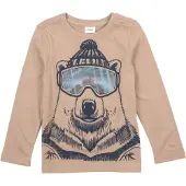 s.Oliver T-Shirt bleu / marine / brocart