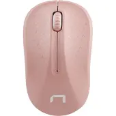 Natec Souris sans fil Toucan rose et blanc 1600 DPI