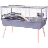 Zolux Cage Neolife 100 grise pour cochon d'Inde