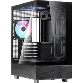 Silverstone Lucid 04, Tower-Gehäuse, (Verre trempé x 2)