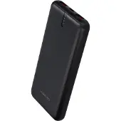 Mobiparts Powerbank III 10.000 mAh Black (10000 mAh), Chargeur de secours, Noir