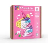 Connetix Ensemble d'aimants - 56 Parties - Glitter Unicorn Pack - - UneTaille - Jouets Magnétiques