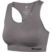 Hummel Tif Seamless Sports Bra Gris XL Femme