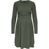 ONLY Maternity Robe 'OLMMALAYA' vert