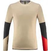 Mavic Deemax Pro Long Sleeve Enduro Jersey Beige S Homme
