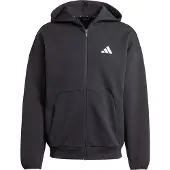 Adidas Future Icons Small Logo Full Zip Sweatshirt Noir S / Regular Homme