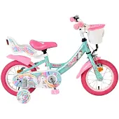Volare Vélo enfant Unicorn 12 pouces, vert